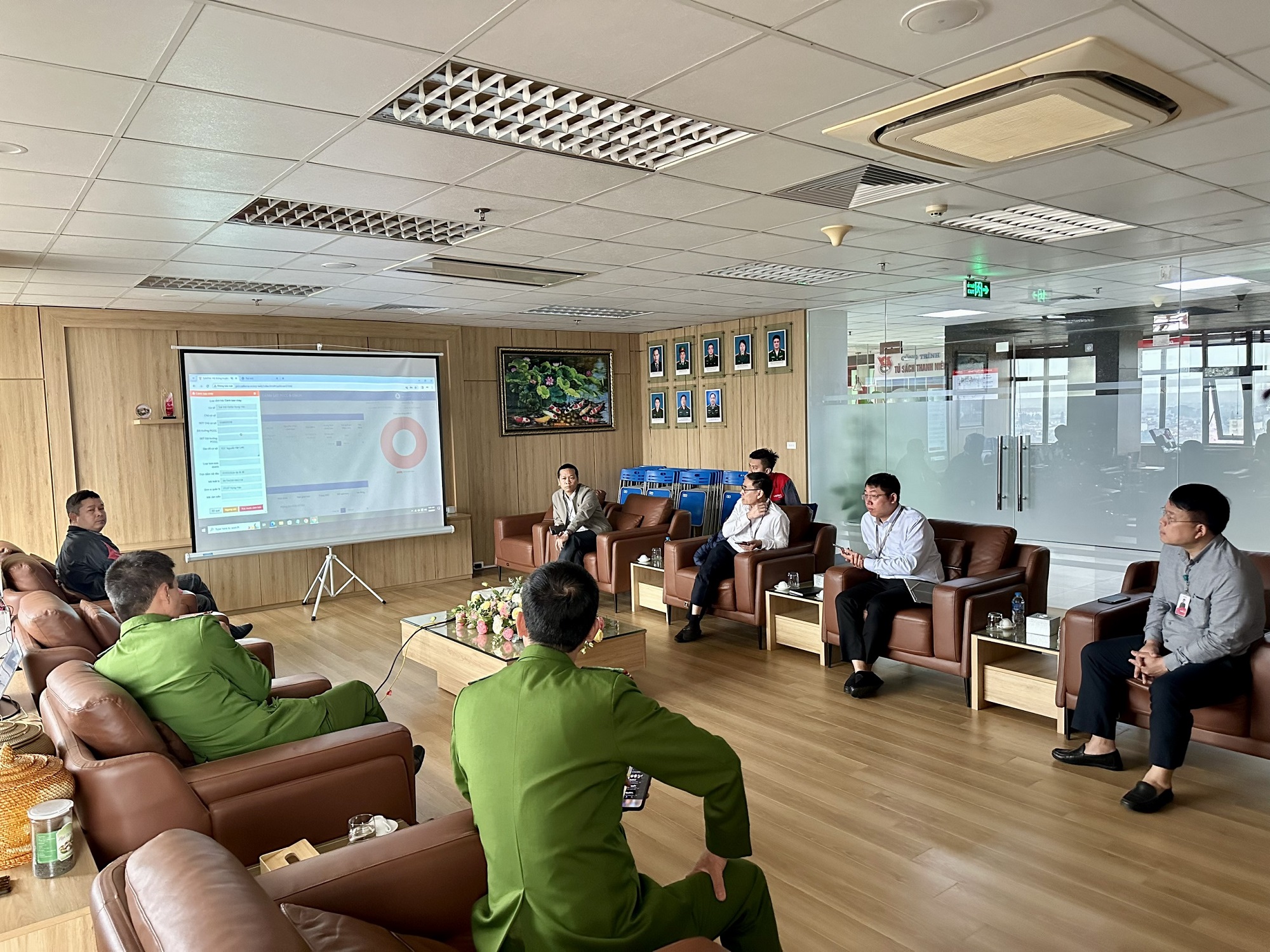 VAM ứng dụng công nghệ vào công tác phòng cháy chữa cháy tại các tòa nhà Viettel